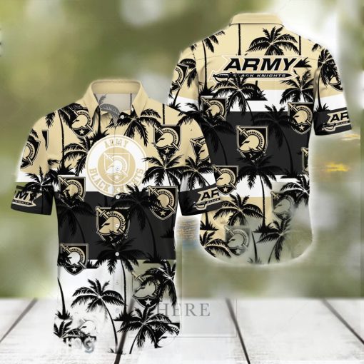 Army Black Knights All Over Print Logo And Coconut Trending Summer Gift Aloha Hawaiian Shirt