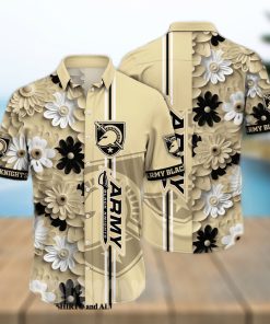 Army Black Knights NCAA Floral Unisex All Over Printed Hawaiian Shirt