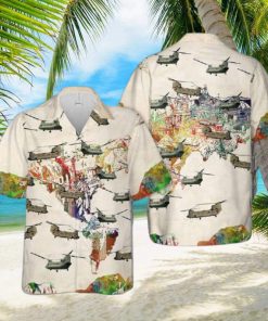 Army Boeing Ch 47 Chinook Hawaiian Shirt