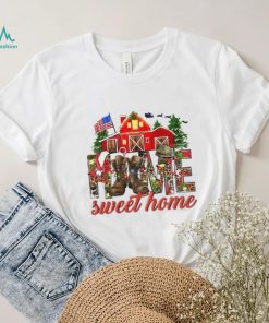 Army Christmas Home Sweet Home Funny Christmas T Shirt