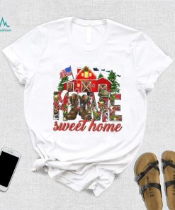 Army Christmas Home Sweet Home Funny Christmas T Shirt