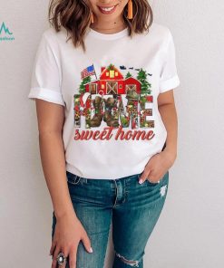 Army Christmas Home Sweet Home Funny Christmas T Shirt