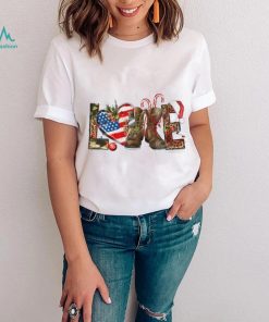 Army Christmas Love Veteran Boots Merry Christmas T Shirt