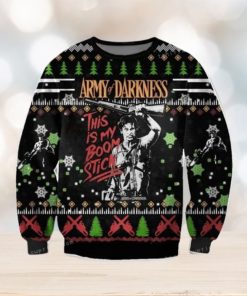 Army Of Darkness Ugly Sweater Christmas Party