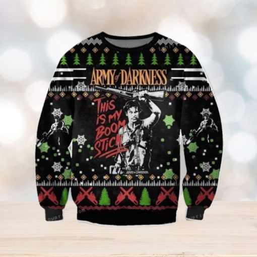 Army Of Darkness Ugly Sweater Christmas Party