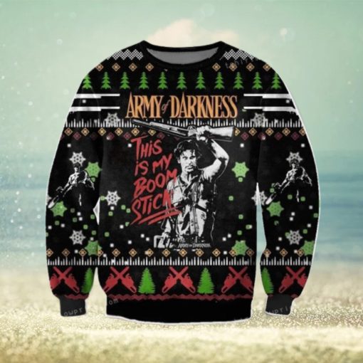 Army Of Darkness Ugly Sweater Christmas Party