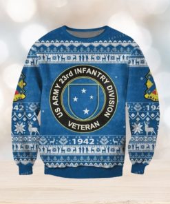 Army Veteran Christmas Ugly Sweater Party