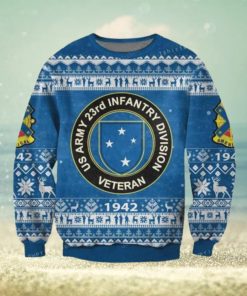 Army Veteran Christmas Ugly Sweater Party