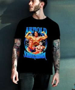 Arnold Schwarzenegger younger retro shirt