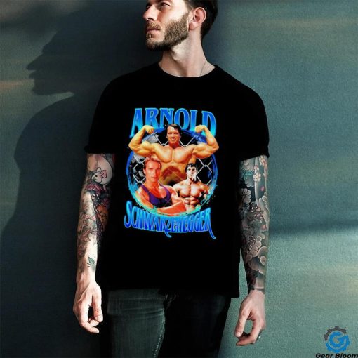 Arnold Schwarzenegger younger retro shirt