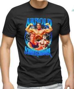 Arnold Schwarzenegger younger retro shirt
