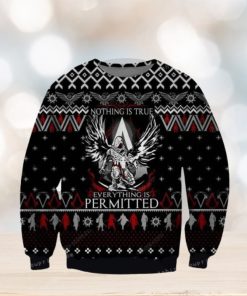 Assassin Is Creed Nothing Is True Everything Is Permitted Ugly Sweater Christmas Party