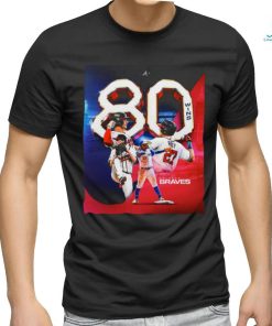 Atlanta Braves 80 Wins relentless shirt