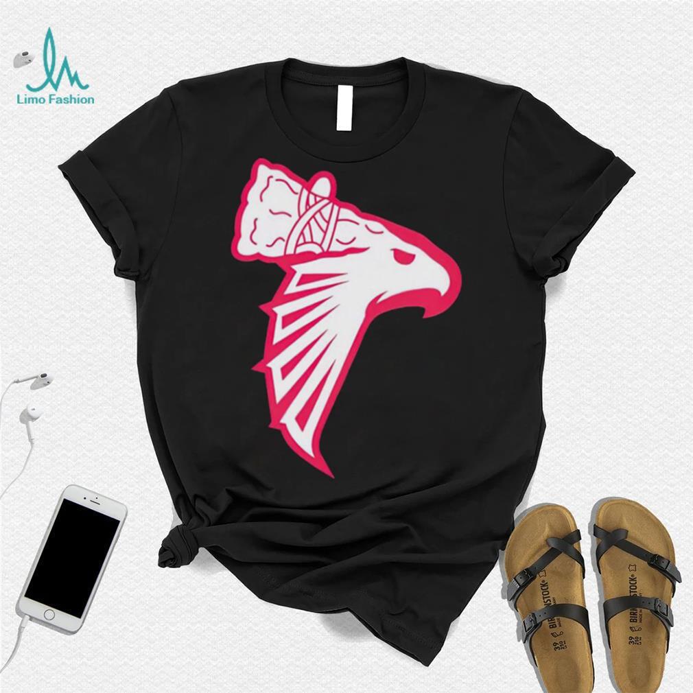 Pink Falcon Logo  Atlanta falcons football, Atlanta falcons t shirt,  Falcons football