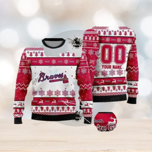 Atlanta Braves Ugly Sweater Custom Unique Atlanta Braves Gifts