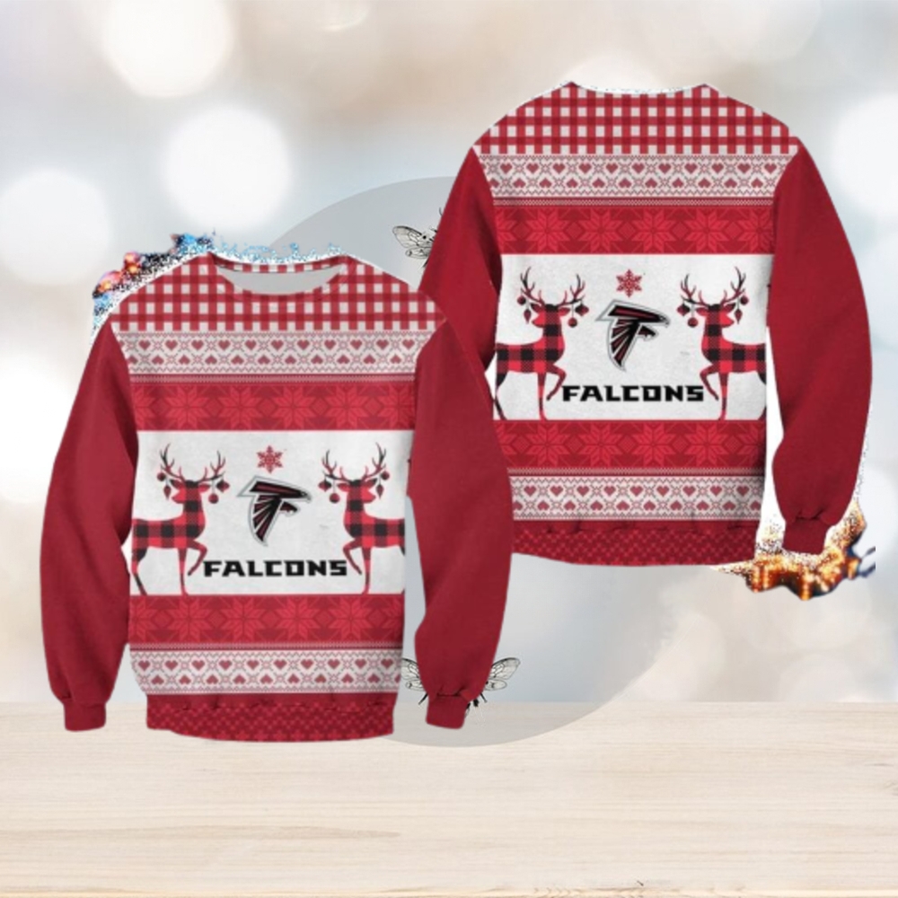 Atlanta Falcons Christmas Sweatshirt Sweater 3D Gift For Fans - Limotees