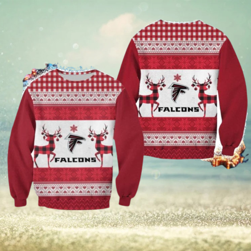 atlanta falcons ugly christmas sweater