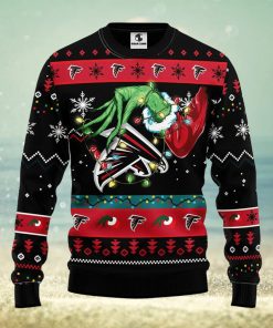 Atlanta Falcons Grinch Christmas Ugly Sweater