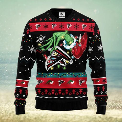 Atlanta Falcons Grinch Christmas Ugly Sweater