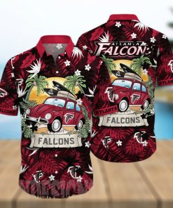 Atlanta Falcons NFL Floral Full Printed Hawaiian Shirt