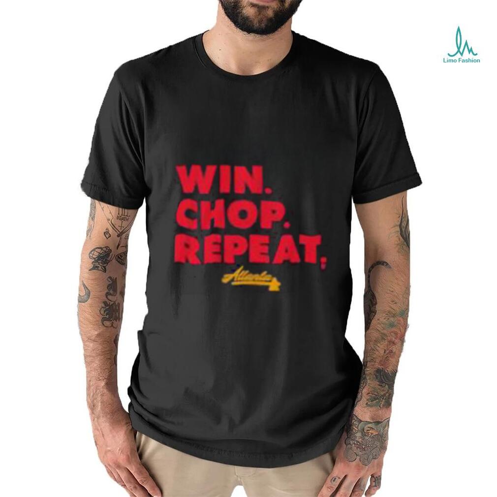 Official atlanta Braves Champions Win Chop Repeat Shirt - Limotees