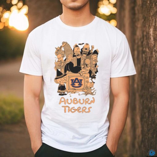 Auburn Tigers The Simpsons Halloween shirt