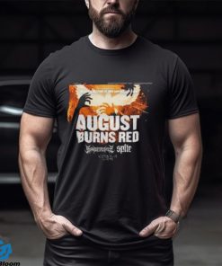 August Burns Red Band World Tour 2023 Merch, August Burns Red 2023 Concert Shirt, August Burns Red 2023 Tour Tickets T Shirt