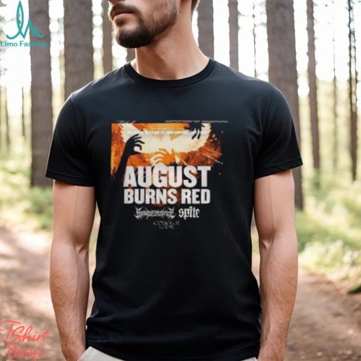 August Burns Red Band World Tour 2023 Merch, August Burns Red 2023 Concert Shirt, August Burns Red 2023 Tour Tickets T Shirt