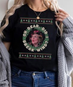 Aunt Bethany Oh Dear Did I Break Wind Funny Christmas Movie T Shirt