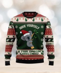 Australian Fair Dinkum Christmas Ugly Sweater