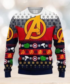 Avengers Team Ugly Christmas Sweater