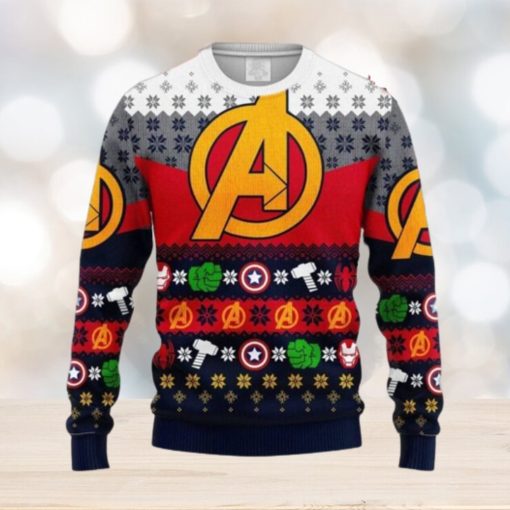 Avengers Team Ugly Christmas Sweater