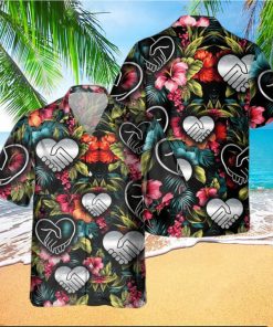 Awesome Caregiver  AOP Pocket Hawaiian Shirt