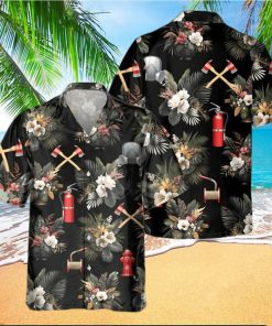 Awesome Firefighter AOP Pocket Hawaiian Shirt M030823HAWIN8AFIREZ6 hawaiian shirt