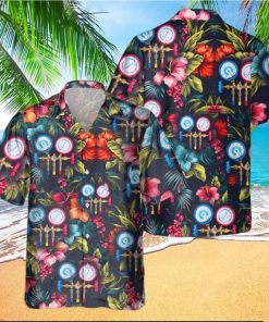 Awesome HVAC TECH  AOP Pocket Hawaiian Shirt