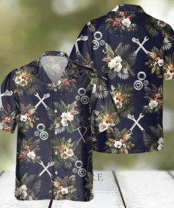 Awesome Mechanic  AOP Pocket Hawaiian Shirt