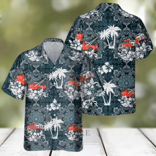 Awesome Tow Truck Operator  AOP Pocket Hawaiian Shirt