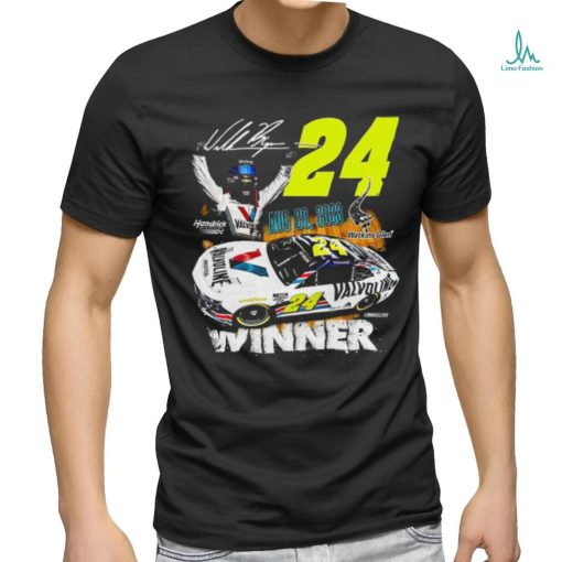 Awesome william Byron aug 20 2023 Winner shirt