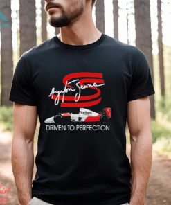 Ayrton Senna Driven To Perfection T Shirt