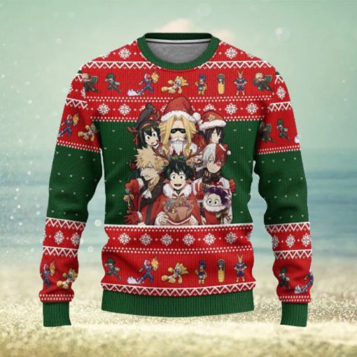 BNHA My Hero Academia Anime Xmas Women Mens Ugly Christmas Sweater