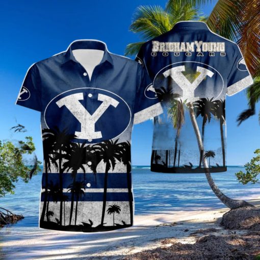 BYU Cougars Summer Beach Hawaiian Shirt hawaiian shirt