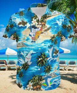 Baby Shark Surfing Summer Vibe Hawaiian Aloha Shirts