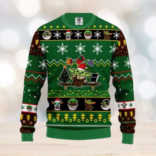 Baby Yoda Cute Ugly Christmas Sweater Green Ideas For Men Women