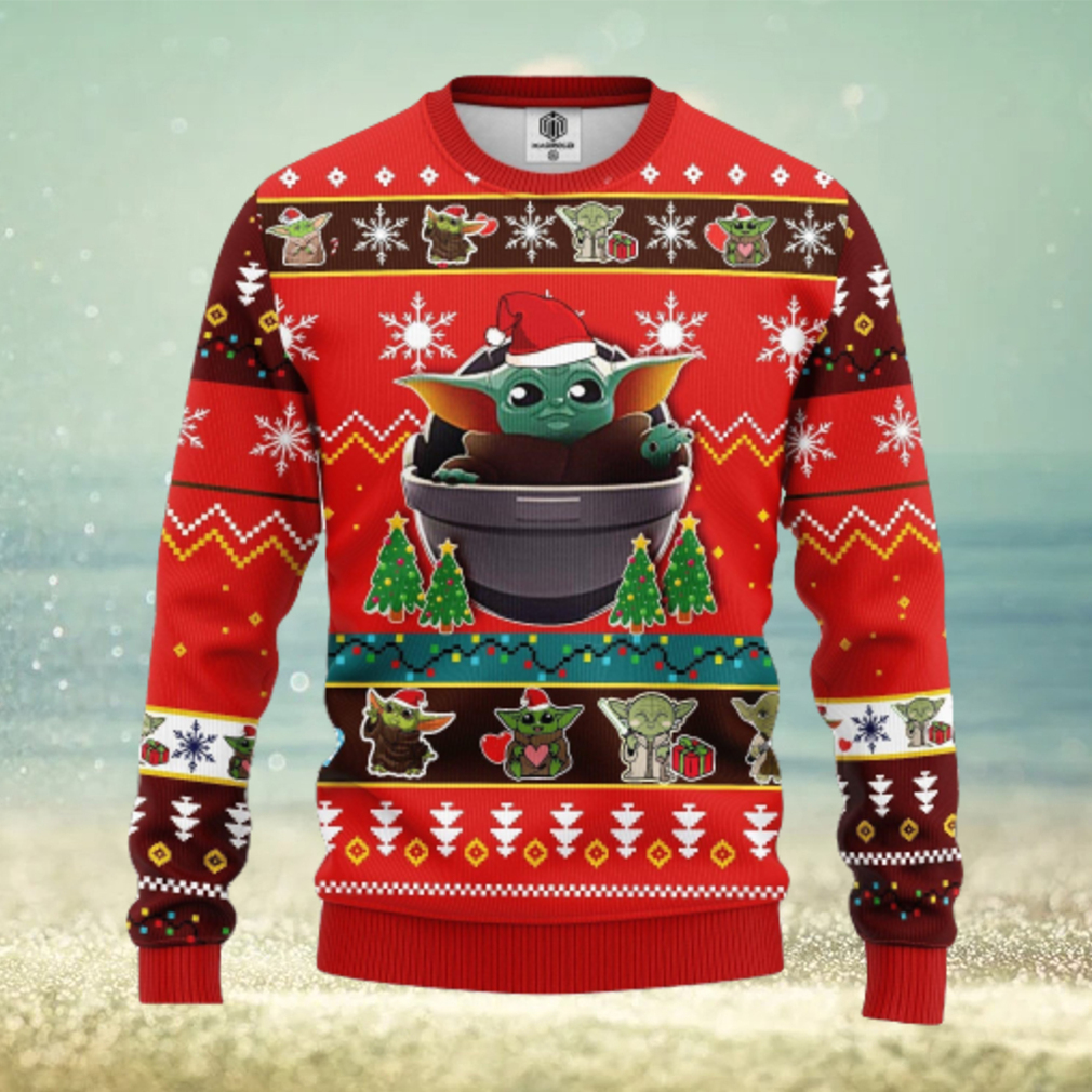 Baby yoda best sale xmas jumper