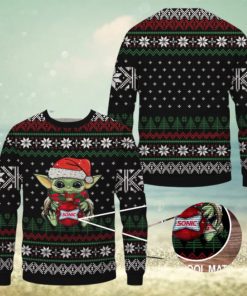 Baby Yoda Sonic Drive In Merry Christmas Ugly Sweater