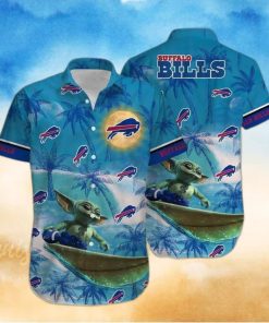 Baby Yoda Star Wars Nfl Buffalo Bills Hawaiian Shirt