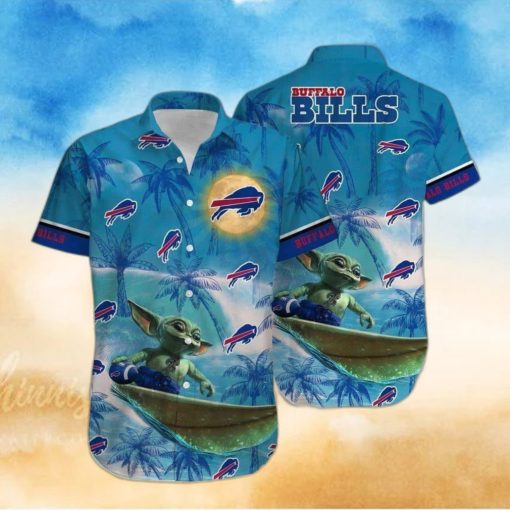 Baby Yoda Star Wars Nfl Buffalo Bills Hawaiian Shirt