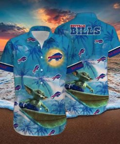 Baby Yoda Star Wars Nfl Buffalo Bills Hawaiian Shirt