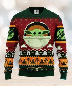 Baby Yoda Thanksgiving Women Mens Ugly Christmas Sweater