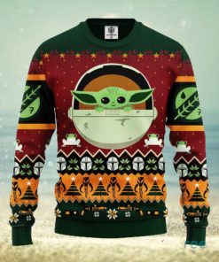 Baby Yoda Thanksgiving Women Mens Ugly Christmas Sweater